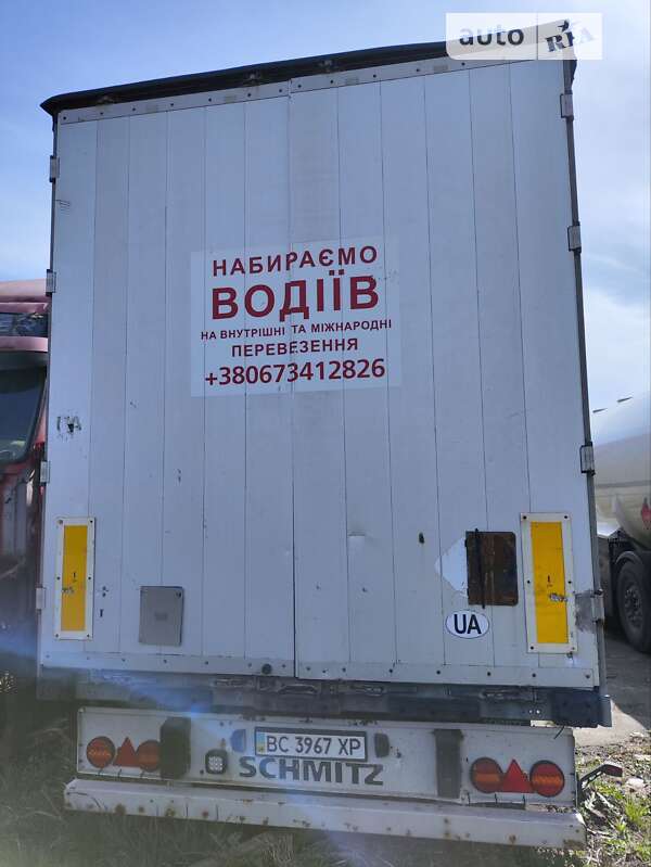 Тентований борт (штора) - прицеп Schmitz Cargobull SPR 2008 в Городку