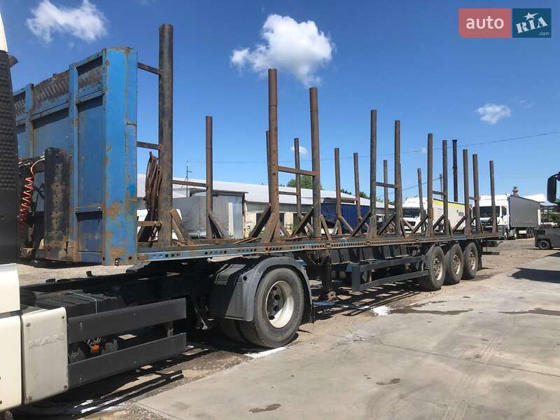 Лісовоз / Сортиментовоз - напівпричіп Schmitz Cargobull SPR 1995 в Ковелі