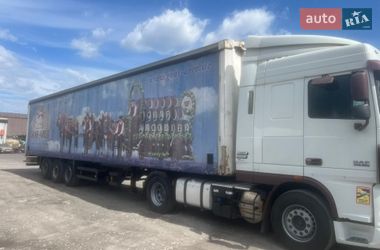 Тентованный борт (штора) - полуприцеп Schmitz Gotha 2004 в Каменском