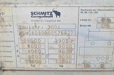 Бортовой полуприцеп Schmitz S-01 2004 в Житомире