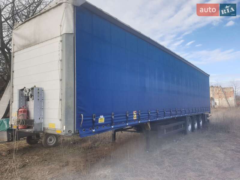 Бортовий напівпричіп Schmitz S-01 2006 в Вінниці