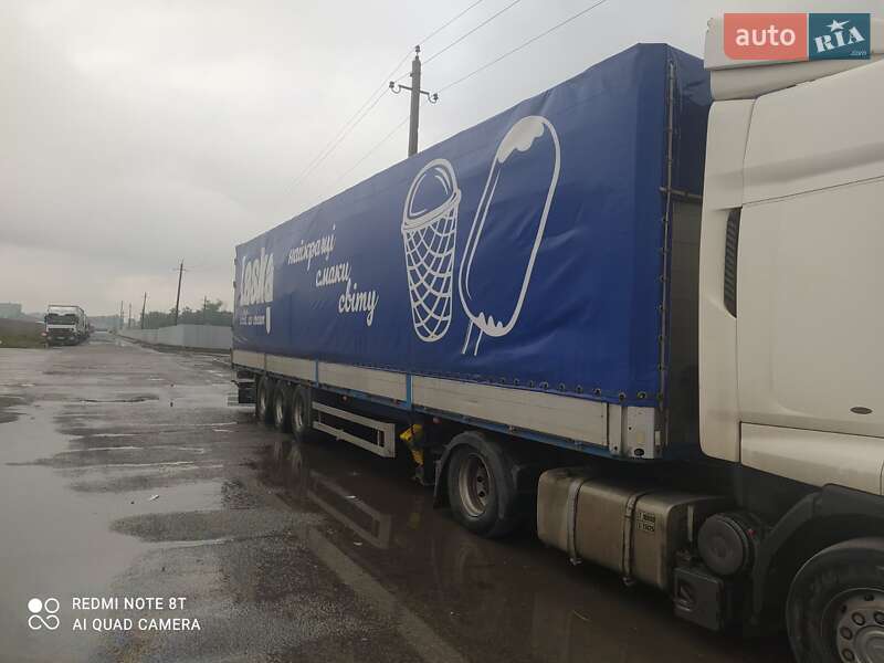 Бортовий напівпричіп Schmitz S-01 1998 в Дніпрі