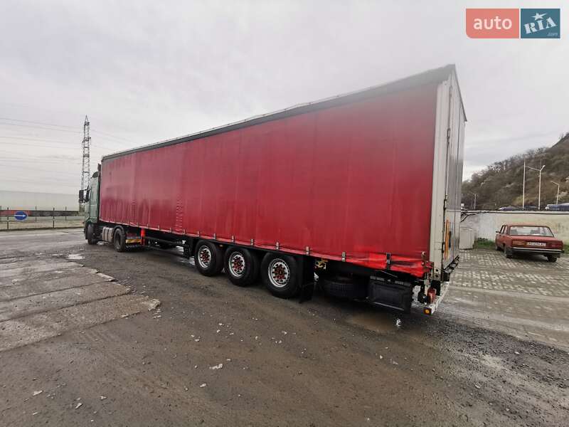 Тентованный борт (штора) - полуприцеп Schmitz S-01 2008 в Мукачево