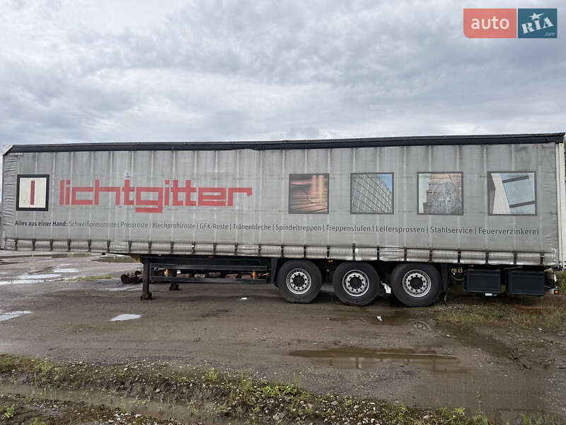 Тентованный борт (штора) - полуприцеп Schmitz S-01 2005 в Надворной