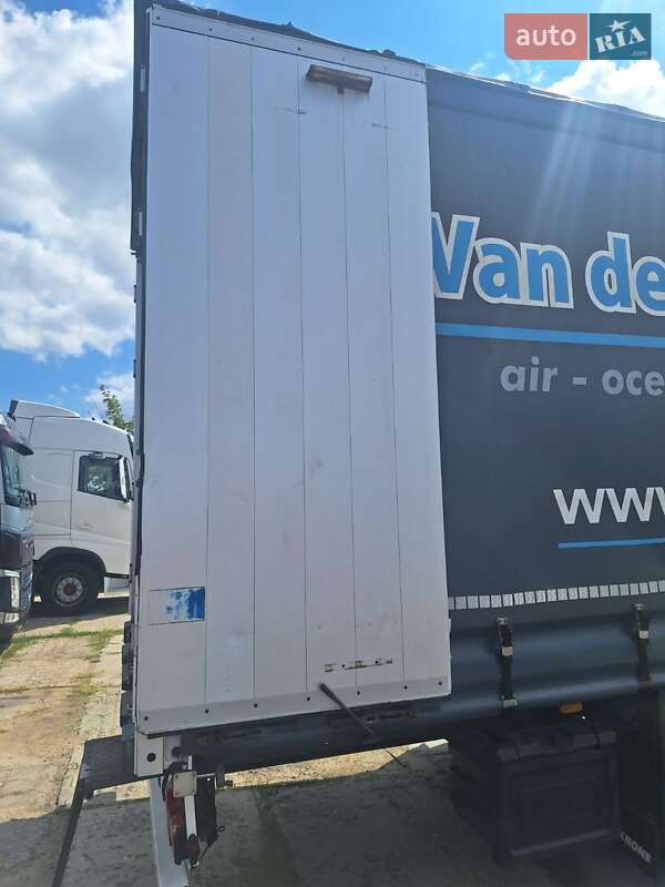 Тентований борт (штора) - напівпричіп Schmitz S-01 2008 в Одесі