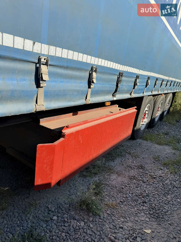 Тентованный борт (штора) - полуприцеп Schmitz S-01 2008 в Киеве