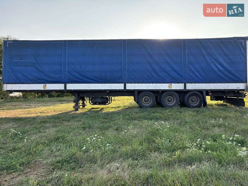 Тентований борт (штора) - напівпричіп Schmitz S-01 2001 в Переяславі