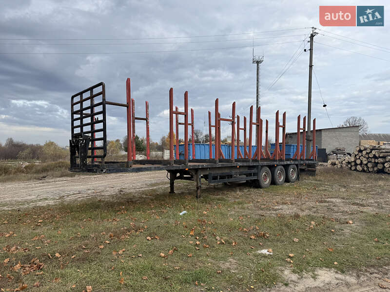Лесовоз / Сортиментовоз - полуприцеп Schmitz S-01 2004 в Ровно