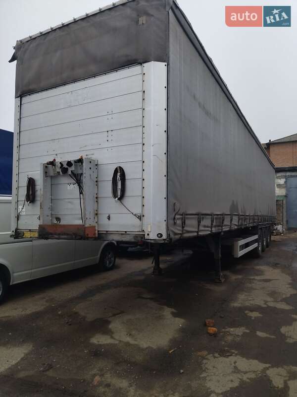 Тентованный борт (штора) - полуприцеп Schmitz S-01 2003 в Лубнах