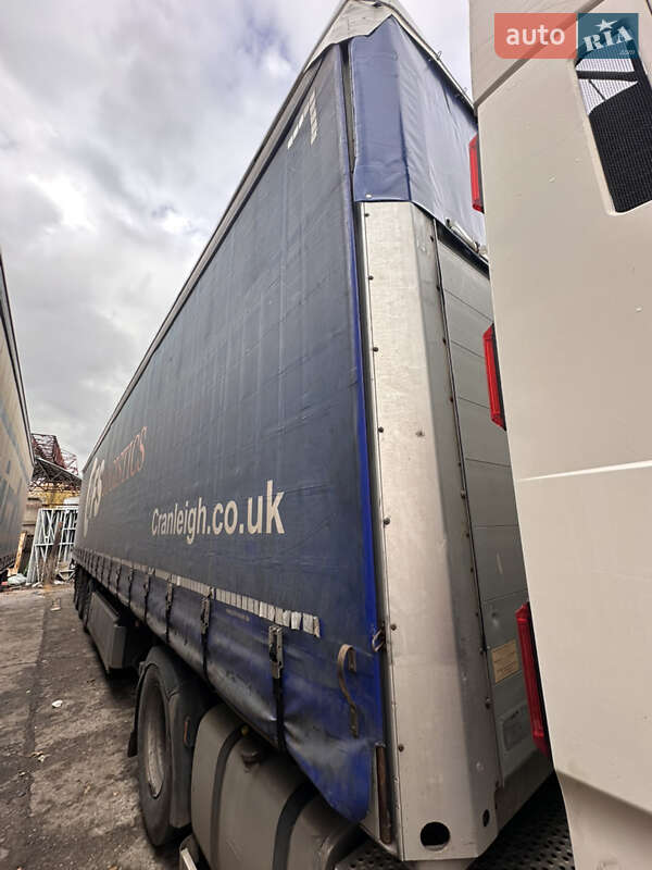 Тентованный борт (штора) - полуприцеп Schmitz S-01 2007 в Днепре