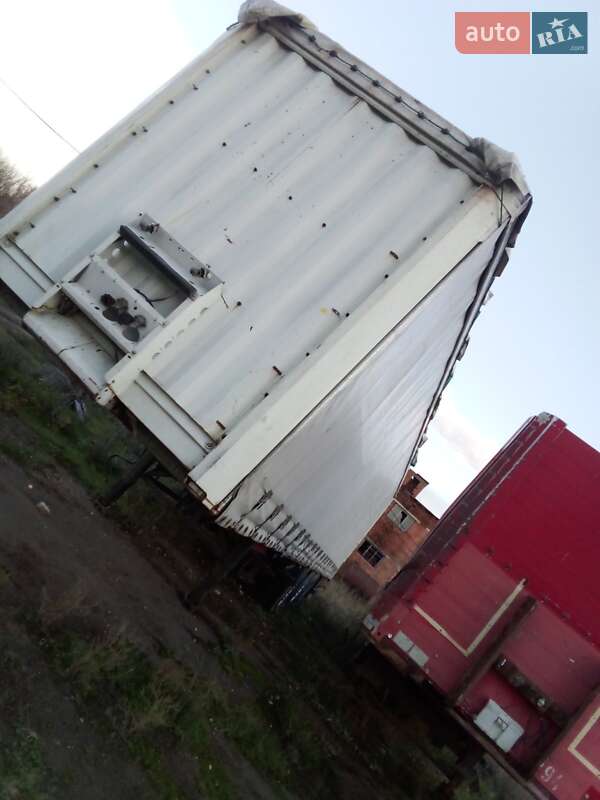 Тентований борт (штора) - напівпричіп Schmitz S-01 1997 в Томашполі
