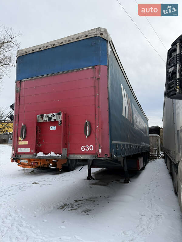 Тентованный борт (штора) - полуприцеп Schmitz S-01 2008 в Киеве