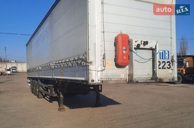 Тентований борт (штора) - напівпричіп Schmitz S-01 2012 в Кременчуці