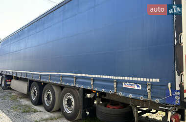 Тентований борт (штора) - напівпричіп Schmitz SCB-S3T 2017 в Львові
