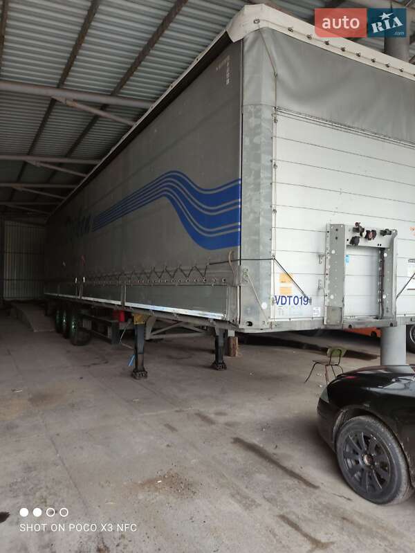 Тентований борт (штора) - напівпричіп Schmitz SCB 2013 в Козятині