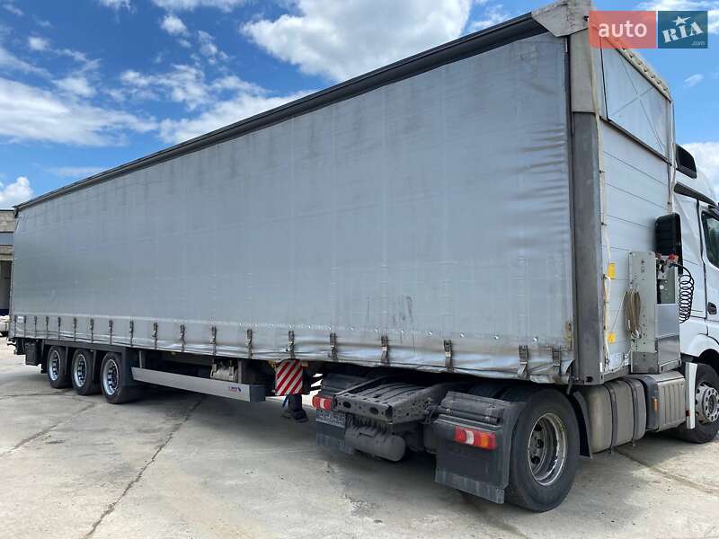 Тентований борт (штора) - напівпричіп Schmitz SCB 2020 в Ужгороді фото 3 Тентований борт (штора) - напівпричіп Schmitz SCB 2020 в Ужгороді