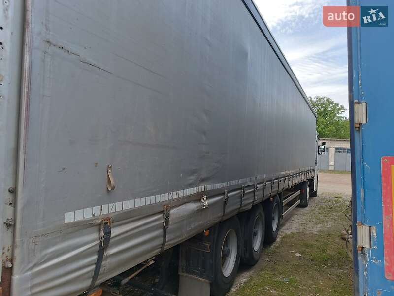 Тентований борт (штора) - напівпричіп Schmitz SCB 1999 в Обухові