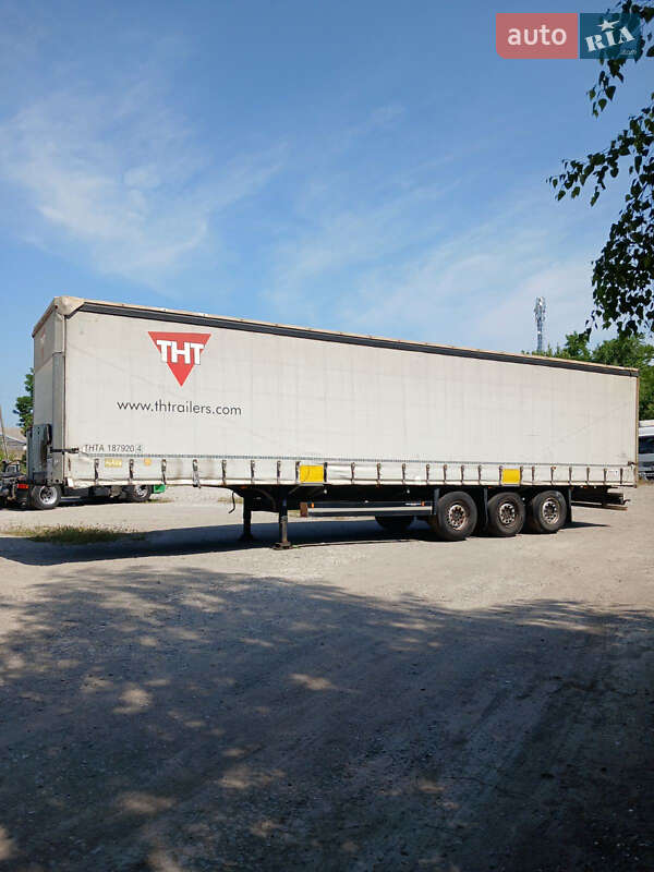 Тентованный борт (штора) - полуприцеп Schmitz SCB 2013 в Днепре