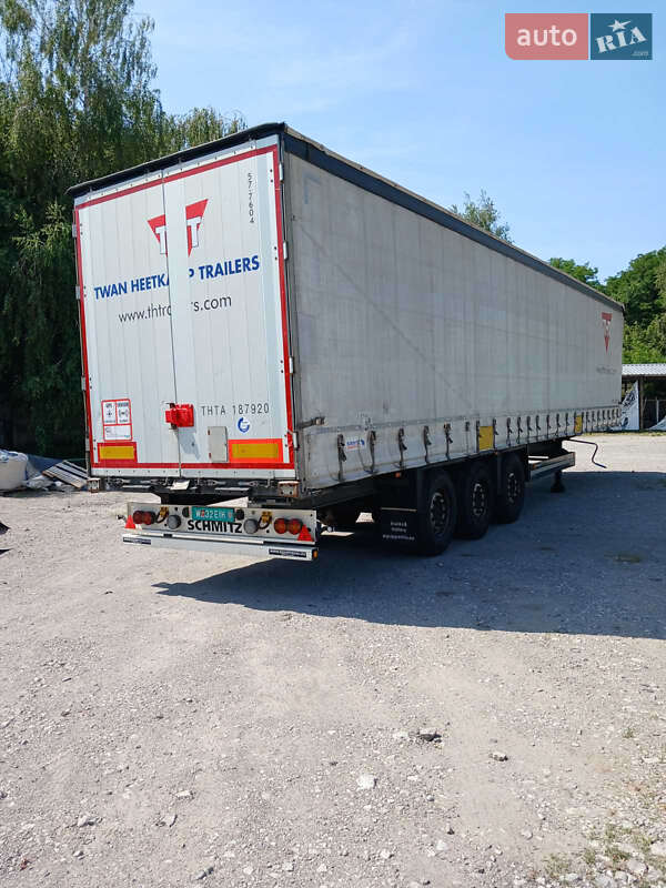 Тентованный борт (штора) - полуприцеп Schmitz SCB 2013 в Днепре