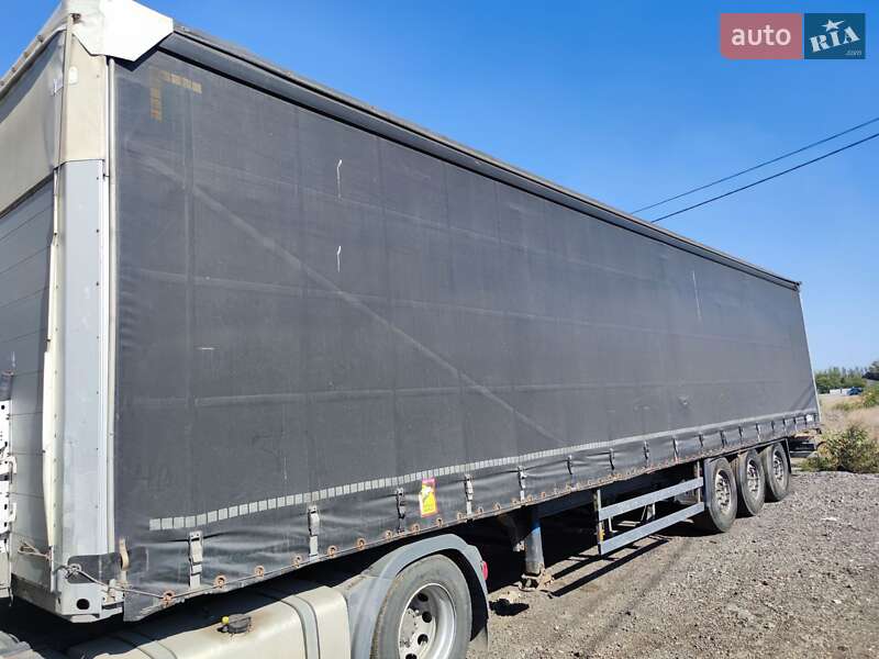 Тентований борт (штора) - напівпричіп Schmitz SCB 2012 в Кривому Розі
