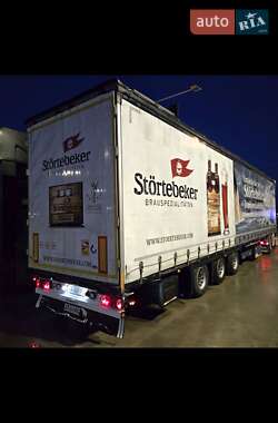 Тентований борт (штора) - напівпричіп Schmitz SCB 2016 в Києві