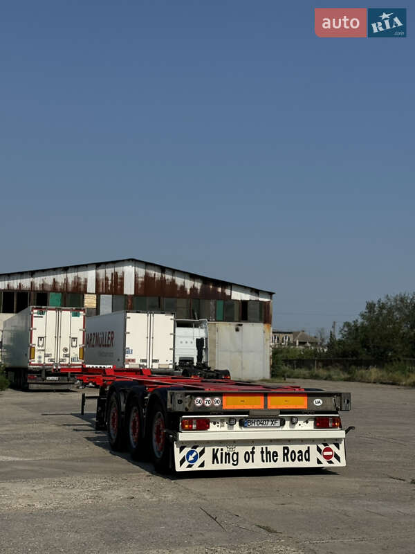 Контейнеровоз полуприцеп Schmitz SCF 24G 2008 в Белгороде-Днестровском фото 2 Контейнеровоз полуприцеп Schmitz SCF 24G 2008 в Белгороде-Днестровском