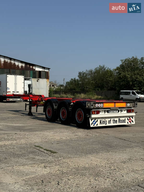 Контейнеровоз полуприцеп Schmitz SCF 24G 2008 в Белгороде-Днестровском фото 3 Контейнеровоз полуприцеп Schmitz SCF 24G 2008 в Белгороде-Днестровском