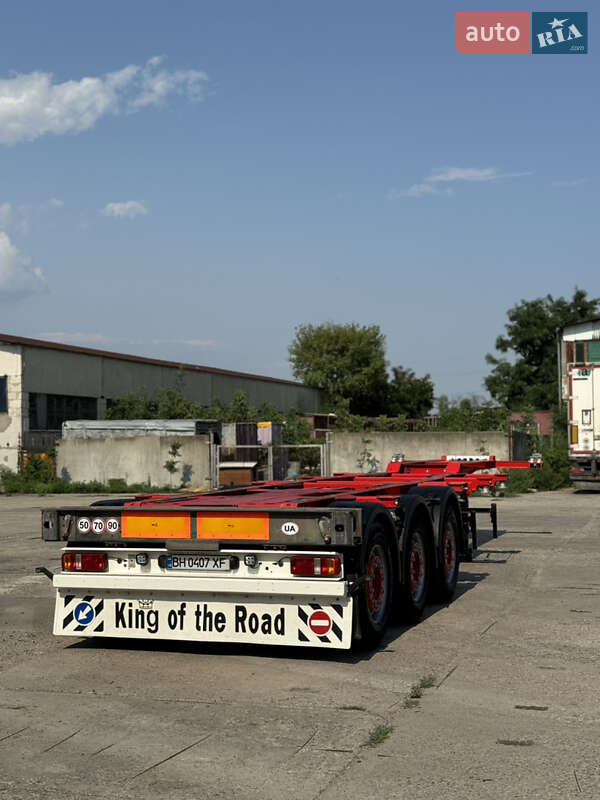 Контейнеровоз напівпричіп Schmitz SCF 24G 2008 в Білгороді-Дністровському