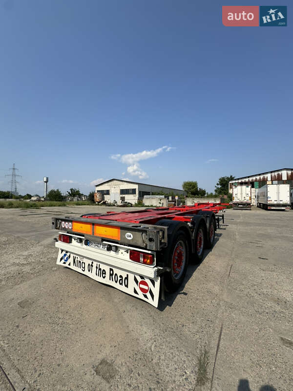 Контейнеровоз напівпричіп Schmitz SCF 24G 2008 в Білгороді-Дністровському