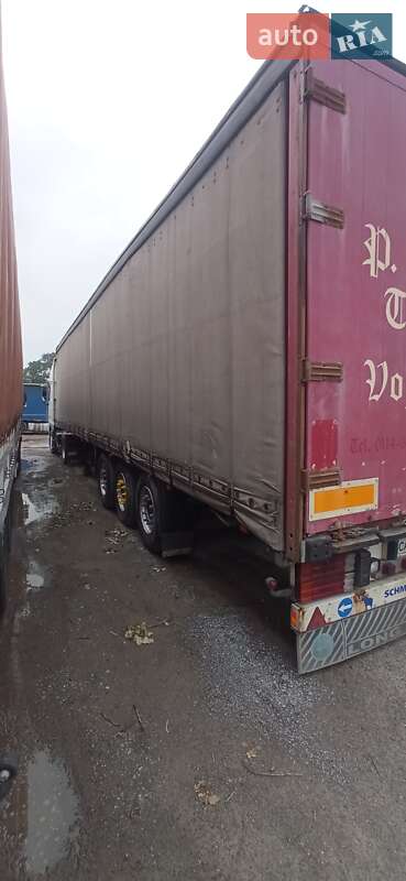 Тентованный борт (штора) - прицеп Schmitz SCF 24G 2001 в Черкассах