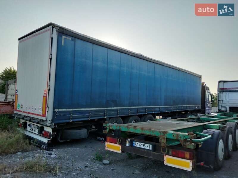 Тентований борт (штора) - напівпричіп Schmitz SCS 24 2007 в Рокитному фото 8 Тентований борт (штора) - напівпричіп Schmitz SCS 24 2007 в Рокитному