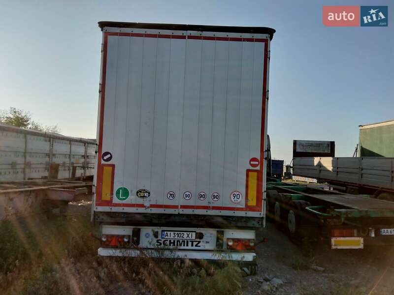 Тентований борт (штора) - напівпричіп Schmitz SCS 24 2007 в Рокитному фото 7 Тентований борт (штора) - напівпричіп Schmitz SCS 24 2007 в Рокитному