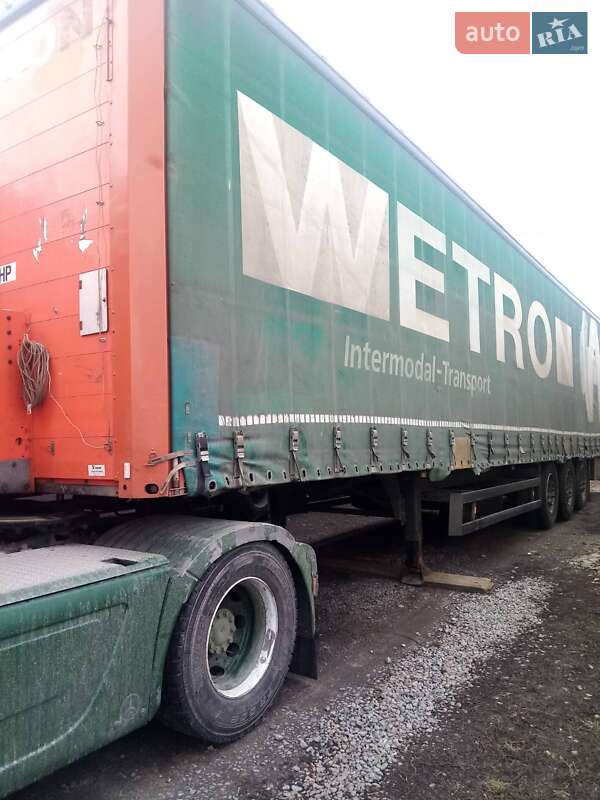 Тентований борт (штора) - прицеп Schmitz SCS 24 2008 в Білій Церкві фото Тентований борт (штора) - прицеп Schmitz SCS 24 2008 в Білій Церкві