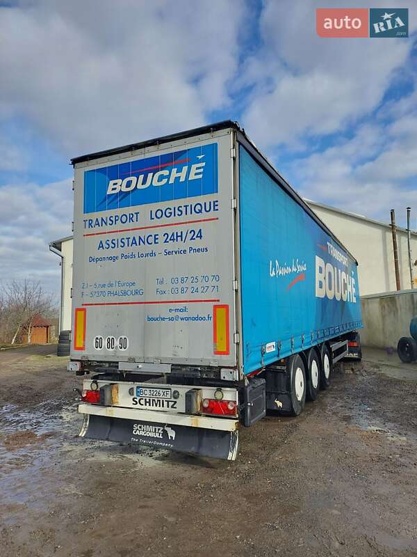 Тентованный борт (штора) - полуприцеп Schmitz SCS 24 2008 в Львове фото 9 Тентованный борт (штора) - полуприцеп Schmitz SCS 24 2008 в Львове