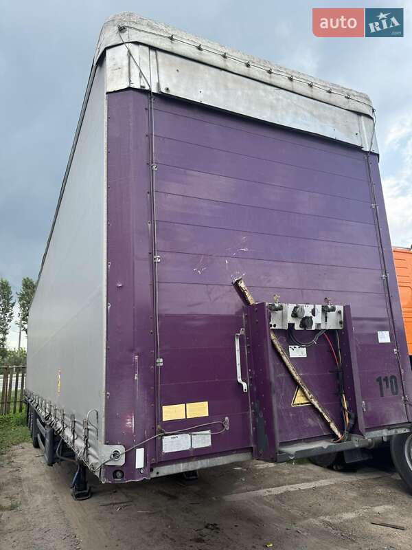 Тентований борт (штора) - напівпричіп Schmitz SCS 24 2006 в Львові фото 7 Тентований борт (штора) - напівпричіп Schmitz SCS 24 2006 в Львові
