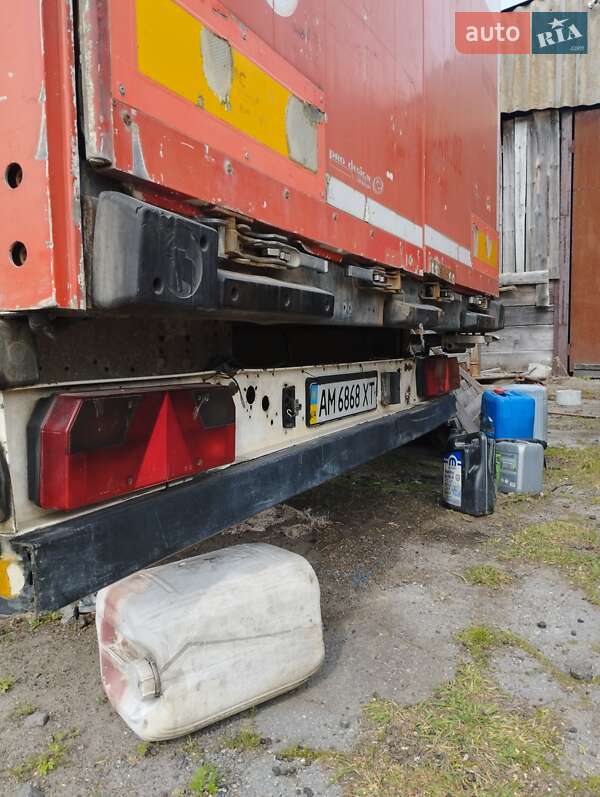 Тентованный борт (штора) - полуприцеп Schmitz SCS 24 2004 в Пулинах фото 4 Тентованный борт (штора) - полуприцеп Schmitz SCS 24 2004 в Пулинах