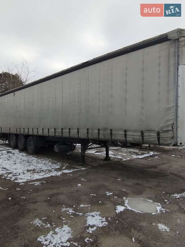 Тентований борт (штора) - напівпричіп Schmitz SCS 24 2008 в Броварах фото Тентований борт (штора) - напівпричіп Schmitz SCS 24 2008 в Броварах