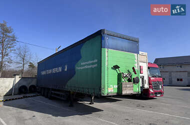 Тентованный борт (штора) - полуприцеп Schmitz SCS 24 2006 в 