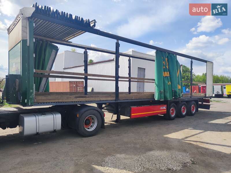 Тентований борт (штора) - напівпричіп Schmitz SCS 24 2009 в 