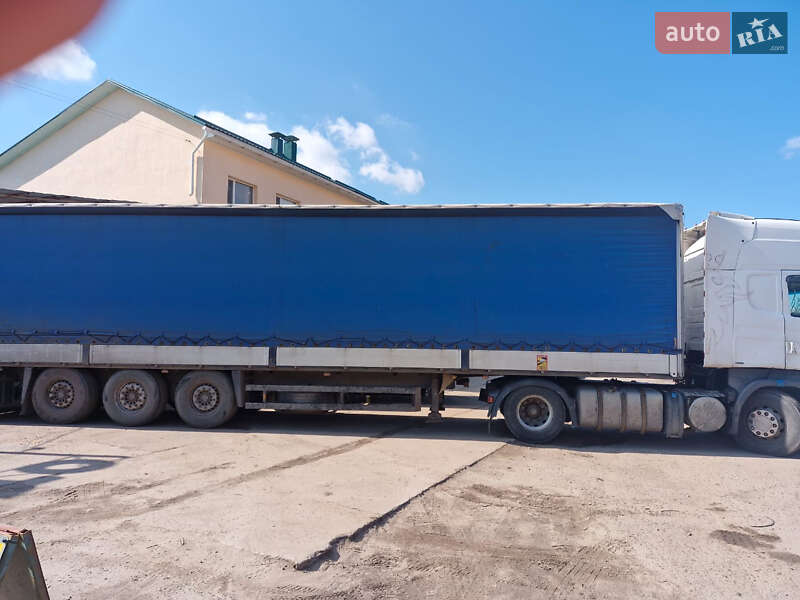 Тентованный борт (штора) - полуприцеп Schmitz SCS 24 2007 в 