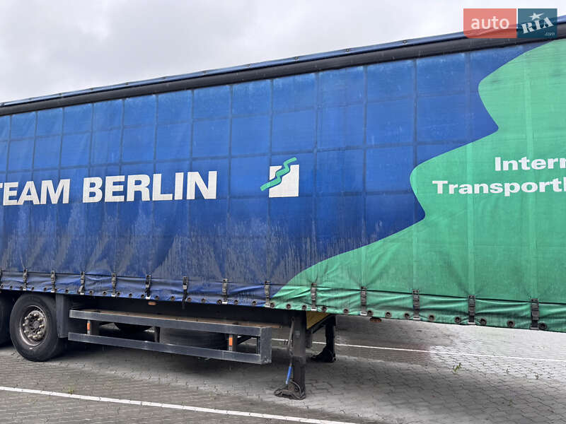 Тентований борт (штора) - напівпричіп Schmitz SCS 24 2006 в Львові фото 15 Тентований борт (штора) - напівпричіп Schmitz SCS 24 2006 в Львові