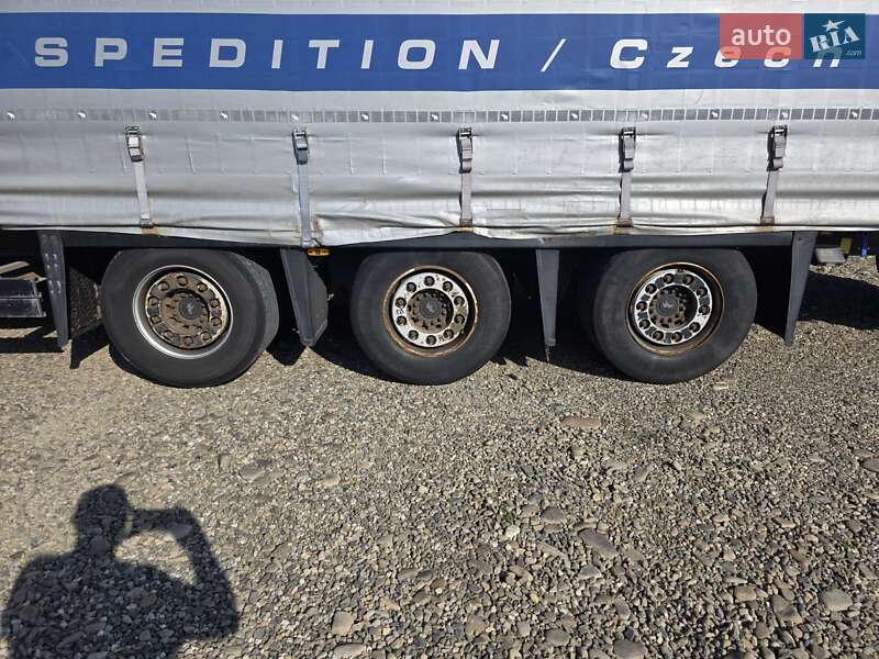 Тентований борт (штора) - напівпричіп Schmitz SCS 24 2013 в Тячеві
