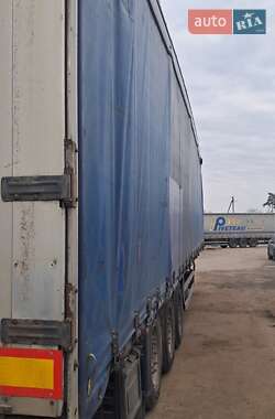 Тентований борт (штора) - напівпричіп Schmitz SCS 24 2001 в 