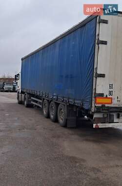 Тентований борт (штора) - напівпричіп Schmitz SCS 24 2001 в 