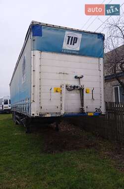 Тентованный борт (штора) - полуприцеп Schmitz SCS 24 2001 в Великой Багачке