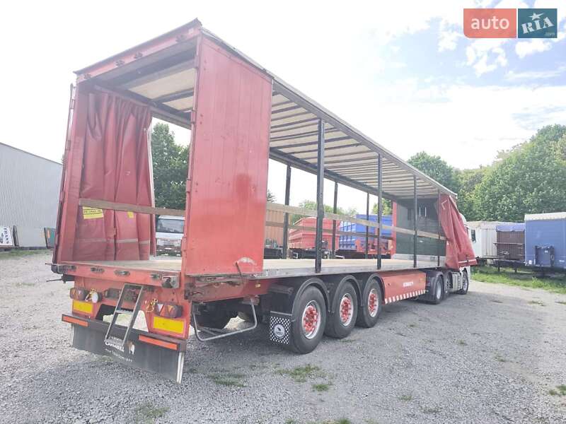 Тентований борт (штора) - напівпричіп Schmitz SCS 24L-1362EB 2010 в Умані