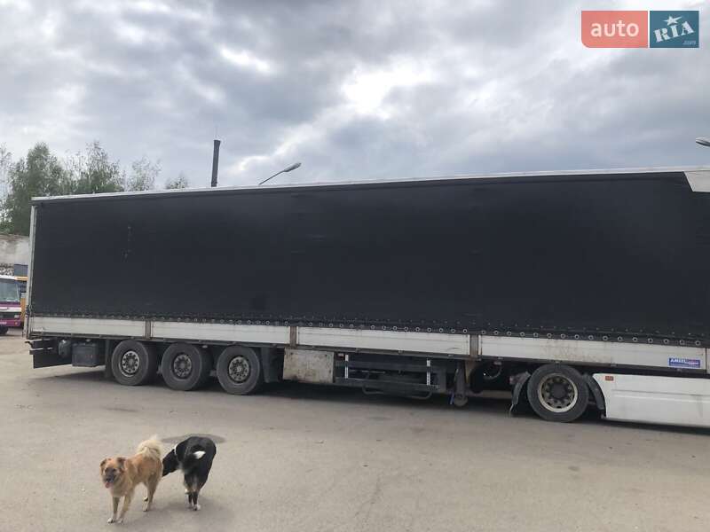 Тентованный борт (штора) - полуприцеп Schmitz SCS 27 2006 в 