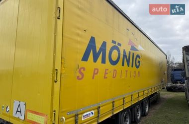 Тентований борт (штора) - напівпричіп Schmitz SCS 27 2016 в Чернівцях