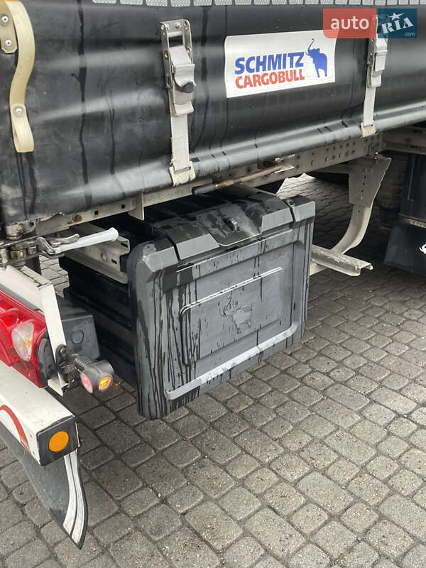 Тентований борт (штора) - напівпричіп Schmitz SCS L24 2016 в Мукачевому