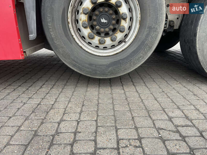 Тентований борт (штора) - напівпричіп Schmitz SCS L24 2016 в Мукачевому